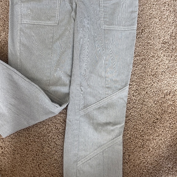 J.crew stripped pants size 0 - Picture 3 of 4
